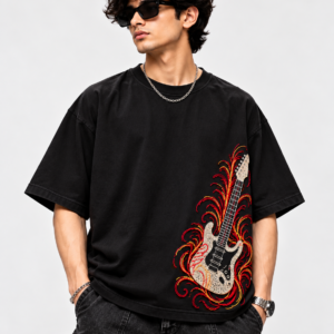 🎸 ALFENA — Inferno Strings Oversized T-Shirt