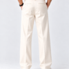 IVORY PLEAT TROUSERS - Thumbnail Image 4