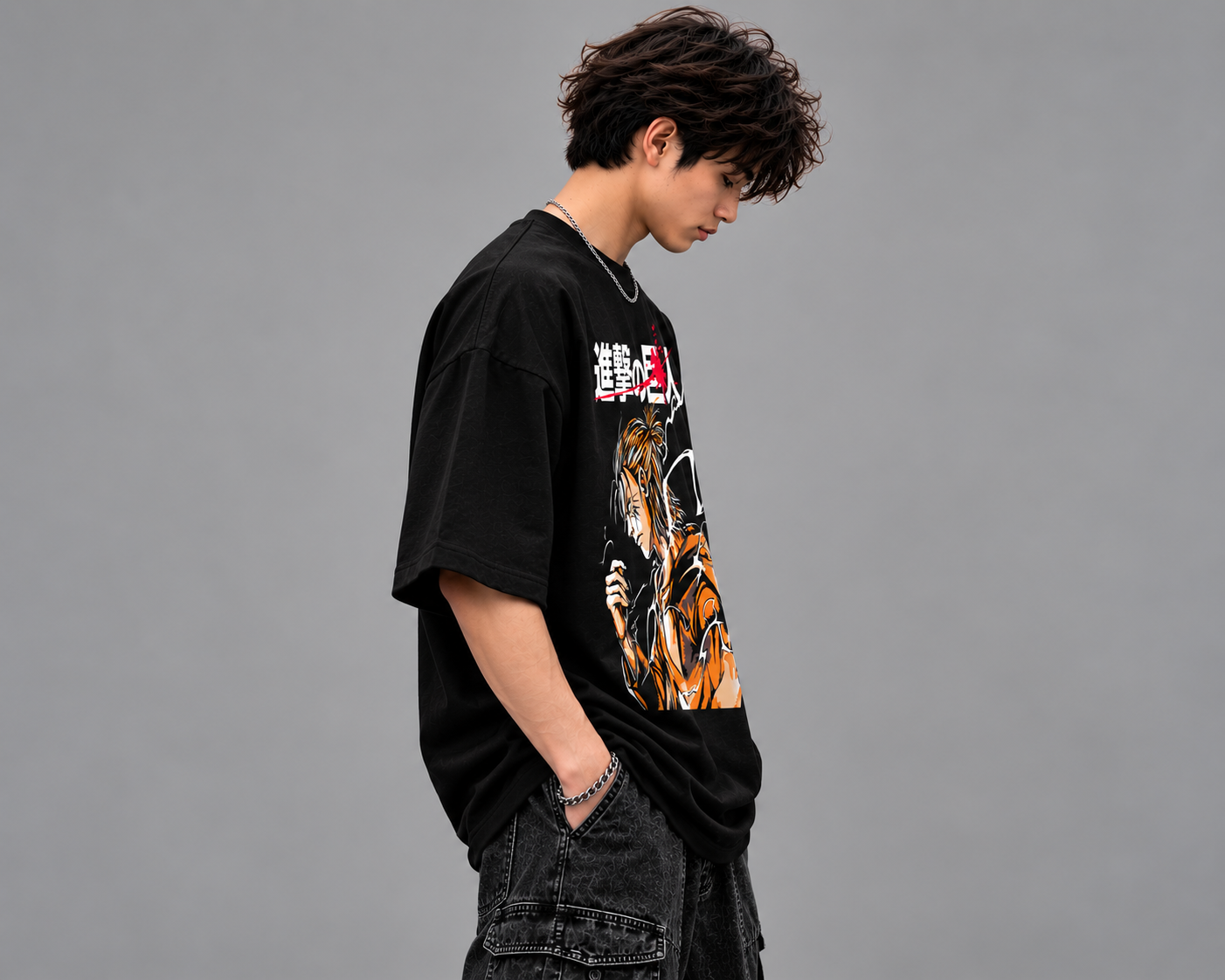 Eren Yeager — Vanguard Oversized T-Shirt - Image 2